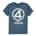 thumbnail image 1 of Fantastic Four - Fantatic Four Circle Logo - Youth Boys Short Sleeve Graphic T-Shirt, 1 of 4