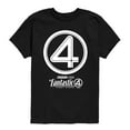 thumbnail image 1 of Fantastic Four - Fantatic Four Circle Logo - Youth Boys Short Sleeve Graphic T-Shirt, 1 of 4