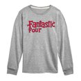 thumbnail image 1 of Fantastic Four - Classic Logo - Youth Boys Long Sleeve Graphic T-Shirt, 1 of 4