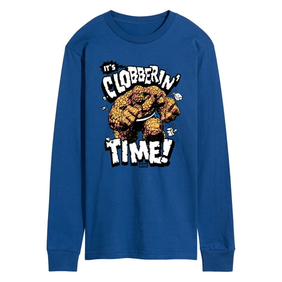 Marvel - Fantastic Four Clobberin Time - Men's Long Sleeve Graphic T-Shirt