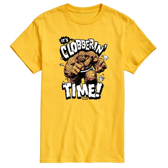 Marvel - Fantastic Four Clobberin Time - Men's Short Sleeve Graphic T-Shirt