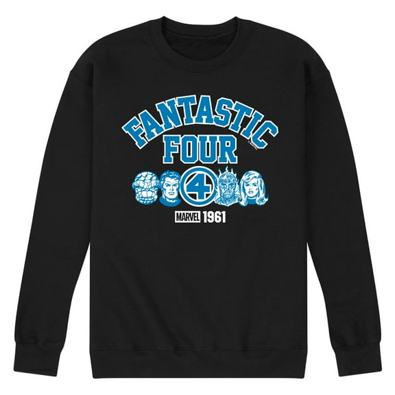 Marvel - Fantastic Four Collegiate - Men's Crew Fleece Sweatshirt