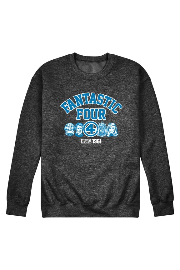 - Fantastic Four Collegiate - Men's Crew Fleece Sweatshirt
