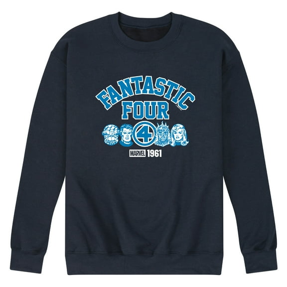 Marvel - Fantastic Four Collegiate - Men's Crew Fleece Sweatshirt