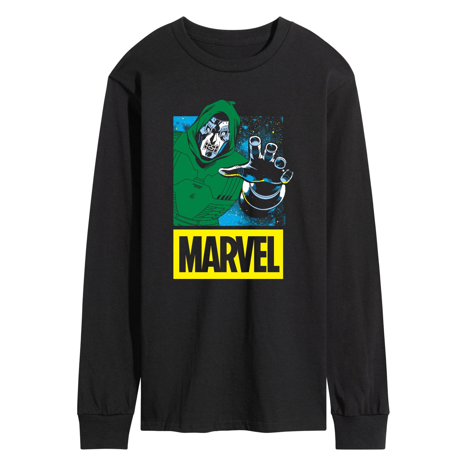 Marvel - Fantastic Four Doom - Men's Long Sleeve Graphic T-Shirt ...