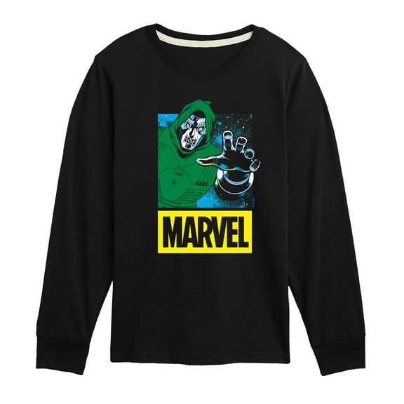 Fantastic Four - Marvel Doom - Youth Boys Long Sleeve Graphic T-Shirt