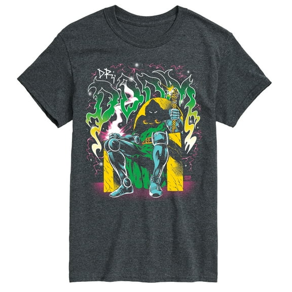 Marvel - Fantastic Four Dr Doom Metal - Men's Short Sleeve Graphic T-Shirt