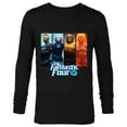 thumbnail image 1 of Marvel Fantastic Four Family Character Grid - Long Sleeve T-Shirt for Men - Customized-Black, 1 of 5