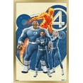 thumbnail image 1 of Marvel Fantastic Four: First Steps (2025) - Group Wall Poster, 14.725" x 22.375" Framed, 1 of 5