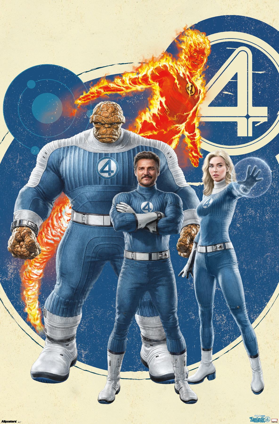Marvel Fantastic Four: First Steps (2025) - Group Wall Poster