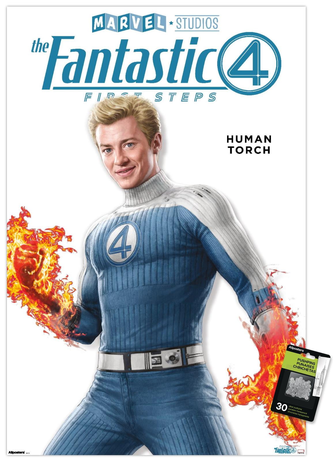 Marvel Fantastic Four: First Steps (2025) - Human Torch Feature