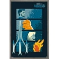 thumbnail image 1 of Marvel Fantastic Four: First Steps (2025) - Illustration Wall Poster, 22.375" x 34" Framed, 1 of 5