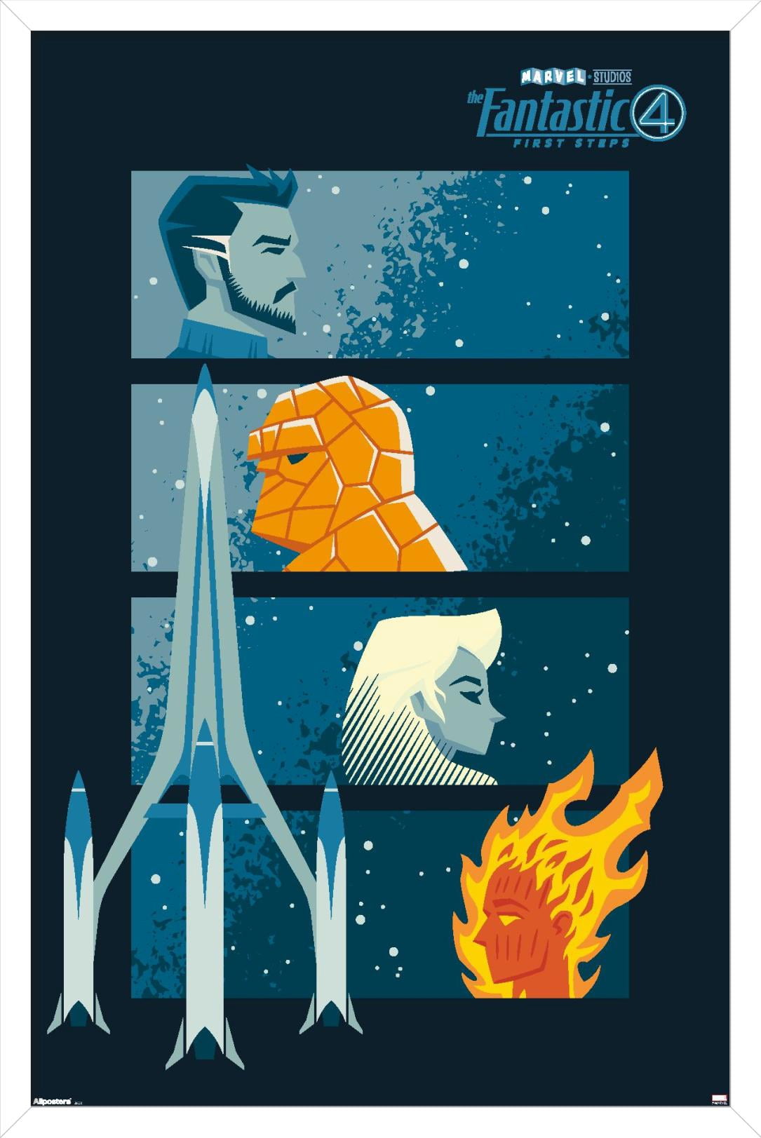 Marvel Fantastic Four: First Steps (2025) - Illustration Wall