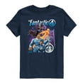 thumbnail image 1 of Fantastic Four - Fantatic Four Bootleg Group - Youth Boys Short Sleeve Graphic T-Shirt, 1 of 4
