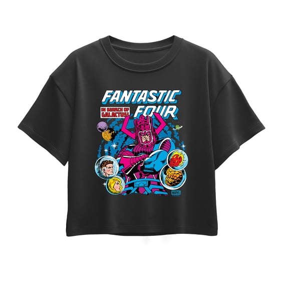 Fantastic Four - Galactus Comic Cover - Youth Girls Boxy T-Shirt