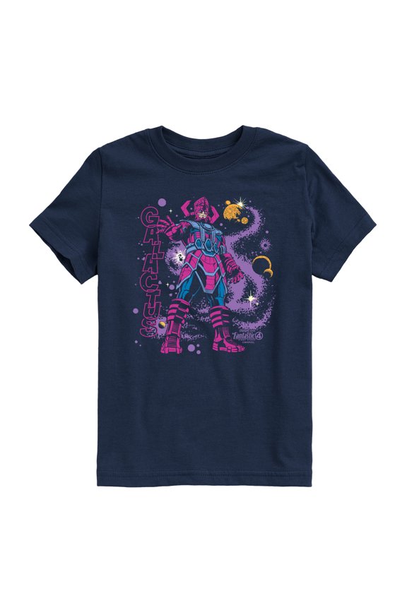 - Galactus Space - Youth Boys Short Sleeve Graphic T-Shirt
