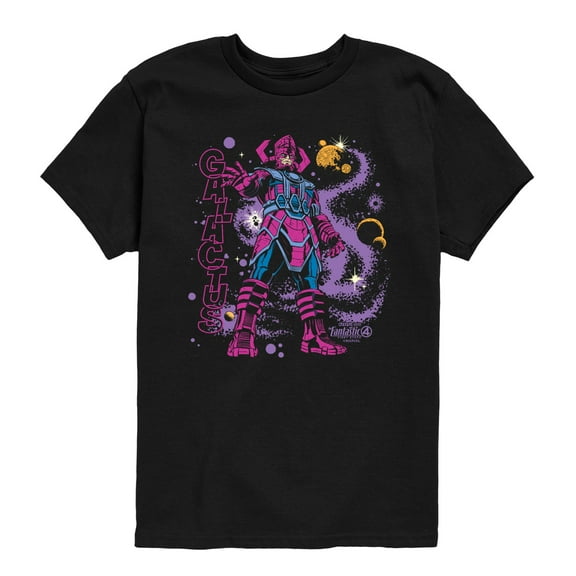 Fantastic Four - Galactus Space - Youth Boys Short Sleeve Graphic T-Shirt