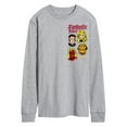 thumbnail image 1 of Marvel - Fantastic Four Heads - Men's Long Sleeve Graphic T-Shirt, 1 of 4