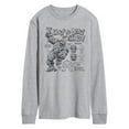thumbnail image 1 of Marvel - Fantastic Four How To Draw The Thing - Men's Long Sleeve Graphic T-Shirt, 1 of 4