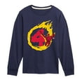 thumbnail image 1 of Fantastic Four - Human Torch - Youth Boys Long Sleeve Graphic T-Shirt, 1 of 4