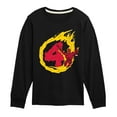 thumbnail image 1 of Fantastic Four - Human Torch - Youth Boys Long Sleeve Graphic T-Shirt, 1 of 4