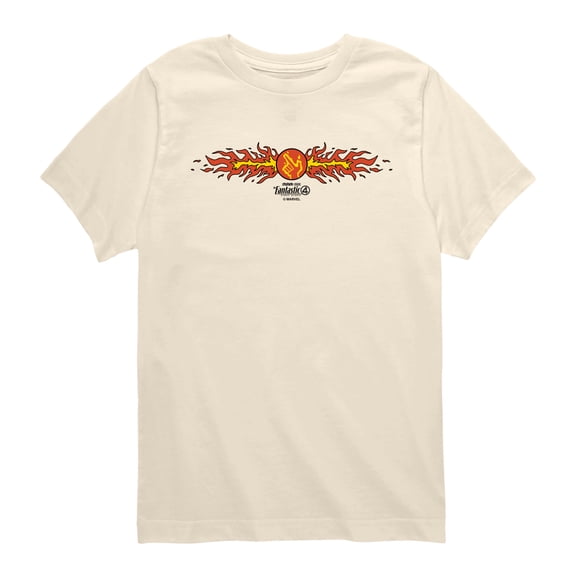 Fantastic Four - Torch - Youth Boys Short Sleeve Graphic T-Shirt
