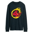 thumbnail image 1 of Marvel - Fantastic Four Human Torch Four - Men's Long Sleeve Graphic T-Shirt, 1 of 4