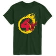 thumbnail image 1 of Marvel - Fantastic Four Human Torch Four - Men's Short Sleeve Graphic T-Shirt, 1 of 3
