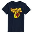 thumbnail image 1 of Marvel - Fantastic Four Human Torch Logo - Men's Short Sleeve Graphic T-Shirt, 1 of 4