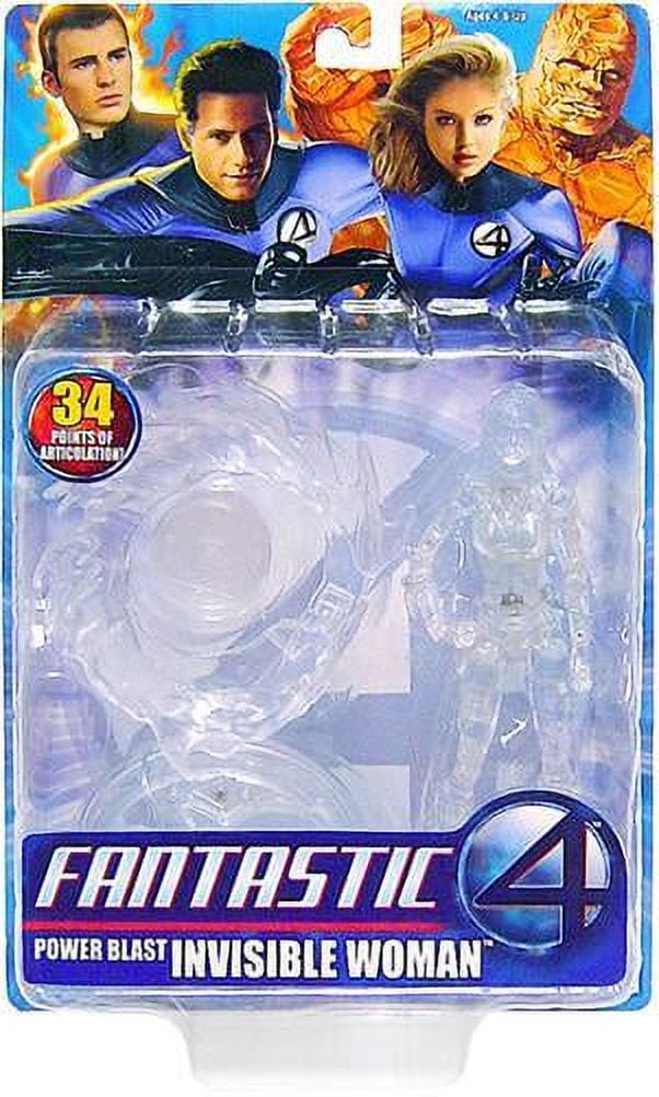 Marvel Fantastic Four Invisible Woman Action Figure [Power Blast