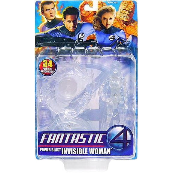 Marvel Fantastic Four Invisible Woman Action Figure [Power Blast]