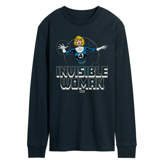 Marvel - Fantastic Four Invisible Woman - Men's Long Sleeve Graphic T-Shirt