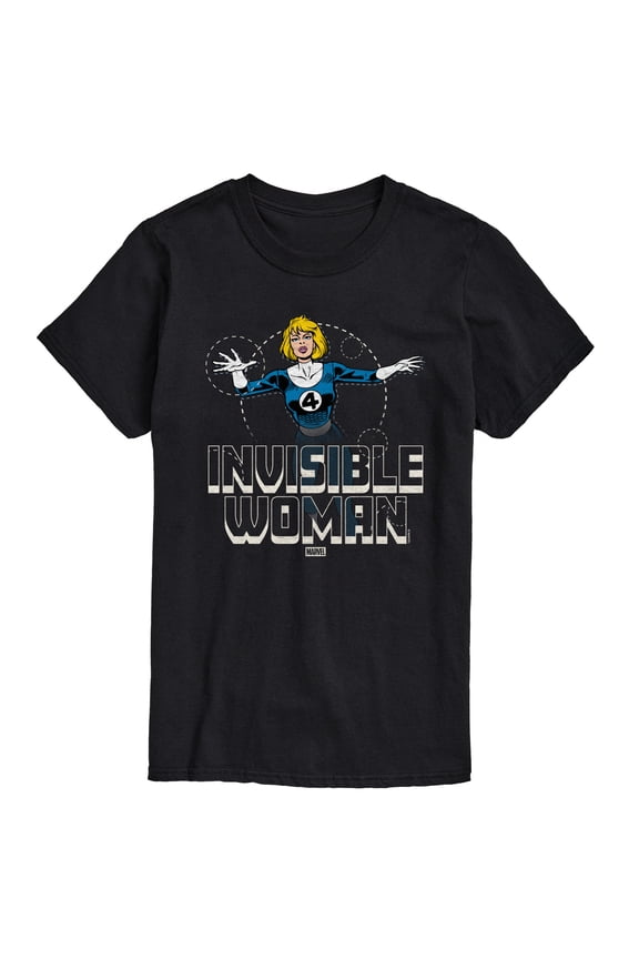 - Fantastic Four Invisible Woman - Men's Short Sleeve Graphic T-Shirt