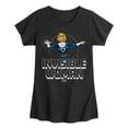 thumbnail image 1 of Marvel - Fantastic Four Invisible Woman - Youth Girls Short Sleeve T-Shirt, 1 of 4