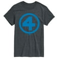 thumbnail image 1 of Marvel - Fantastic Four Logo Blue - Men's Short Sleeve Graphic T-Shirt, 1 of 4