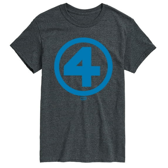 Marvel - Fantastic Four Logo Blue - Men's Short Sleeve Graphic T-Shirt