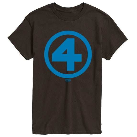 Marvel - Fantastic Four Logo Blue - Men's Short Sleeve Graphic T-Shirt