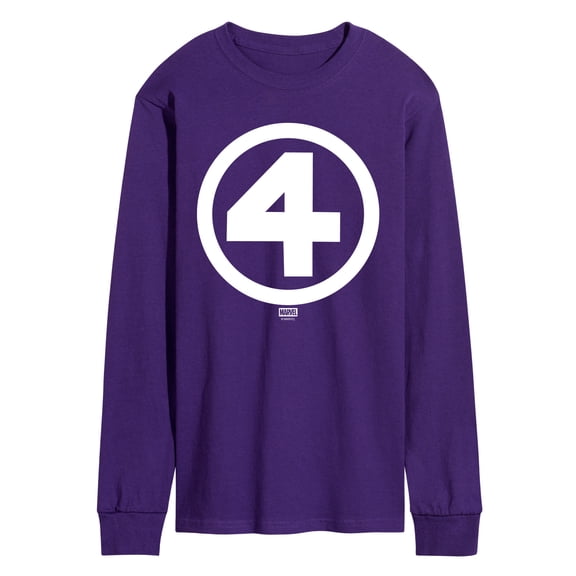 Marvel - Fantastic Four Logo - Men's Long Sleeve Graphic T-Shirt