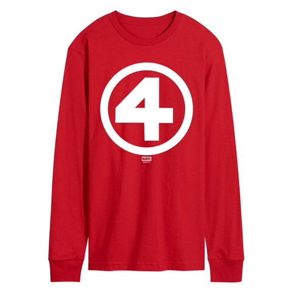 Marvel - Fantastic Four Logo - Men's Long Sleeve Graphic T-Shirt