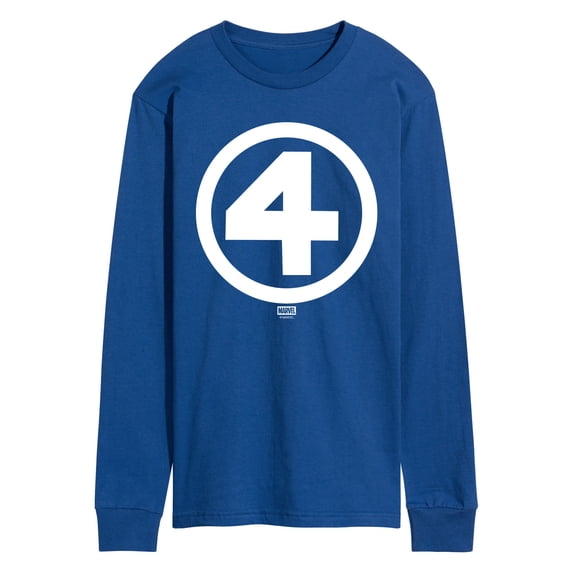Marvel - Fantastic Four Logo - Men's Long Sleeve Graphic T-Shirt