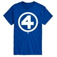 thumbnail image 1 of Marvel - Fantastic Four Logo - Men's Short Sleeve Graphic T-Shirt, 1 of 4