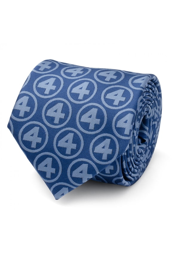 Marvel Fantastic Four Men's Blue Tie