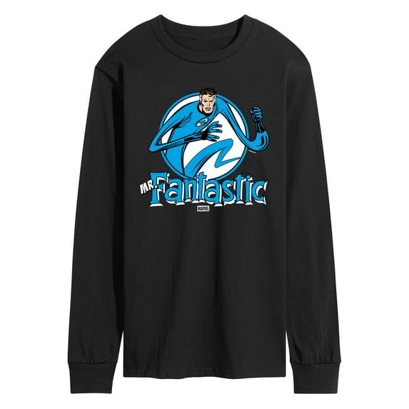 Marvel - Fantastic Four Mr Fantastic Circle - Men's Long Sleeve Graphic T-Shirt