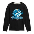 thumbnail image 1 of Fantastic Four - Mr Fantastic Circle - Youth Boys Long Sleeve Graphic T-Shirt, 1 of 4