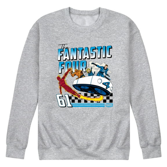 Marvel - Fantastic Four Racing - Men's Crew Fleece Sweatshirt