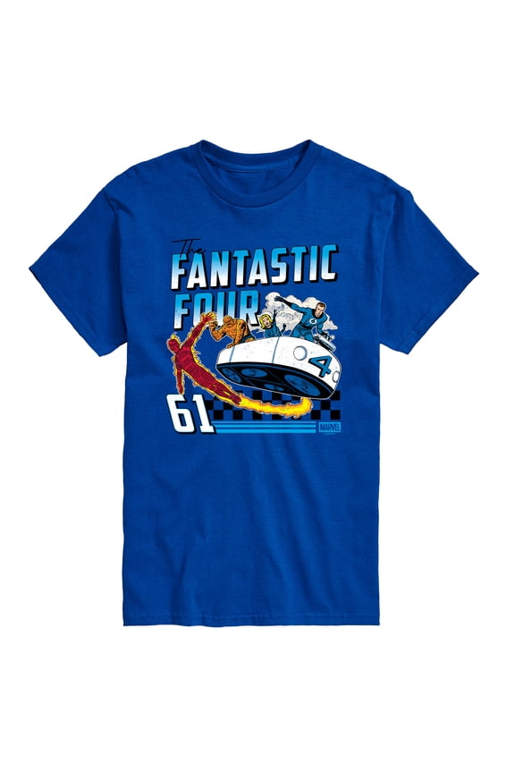 - Fantastic Four Racing - Men's Short Sleeve Graphic T-Shirt
