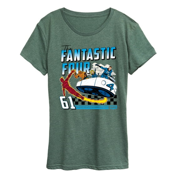 Marvel - Fantastic Four Racing - Women's Short Sleeve Graphic T-Shirt