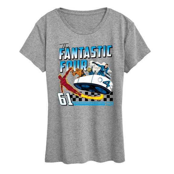 Marvel - Fantastic Four Racing - Women's Short Sleeve Graphic T-Shirt