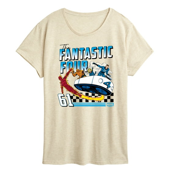 Marvel - Fantastic Four Racing - Women's Short Sleeve Graphic T-Shirt