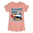 thumbnail image 1 of Marvel - Fantastic Four Retro Racing Flying Car - Youth Girls Short Sleeve T-Shirt, 1 of 4